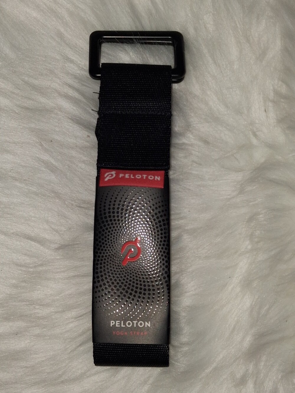Peloton Black & Red Yoga Strap